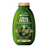 Garnier Shampoo Ultra Dolce Oliva Mitica, Shampoo per Capelli Inarditi e Sensibilizzati, 400 ml