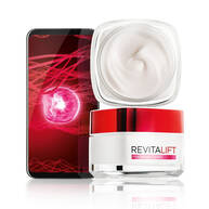 L'Oreal Paris Crema Viso Giorno Fragrance-Free Revitalift, Formula Clean Senza Profumo 50 ml