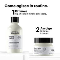 Cofanetto di Natale Metal Detox Duo o Trio, per tutti i tipi di capelli.