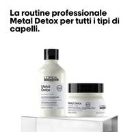 Cofanetto di Natale Metal Detox Duo o Trio, per tutti i tipi di capelli.